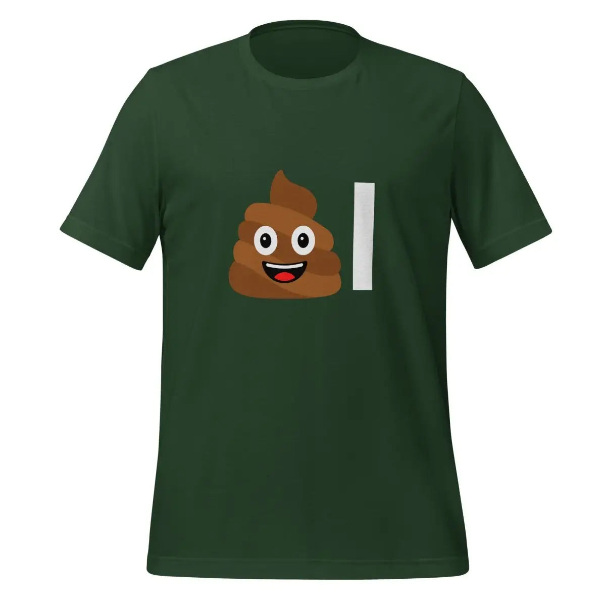 The Poop Emoji Ai T-shirt (unisex) Forest / m.