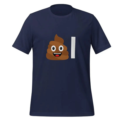 The Poop Emoji Ai T-shirt (unisex) Navy / m.