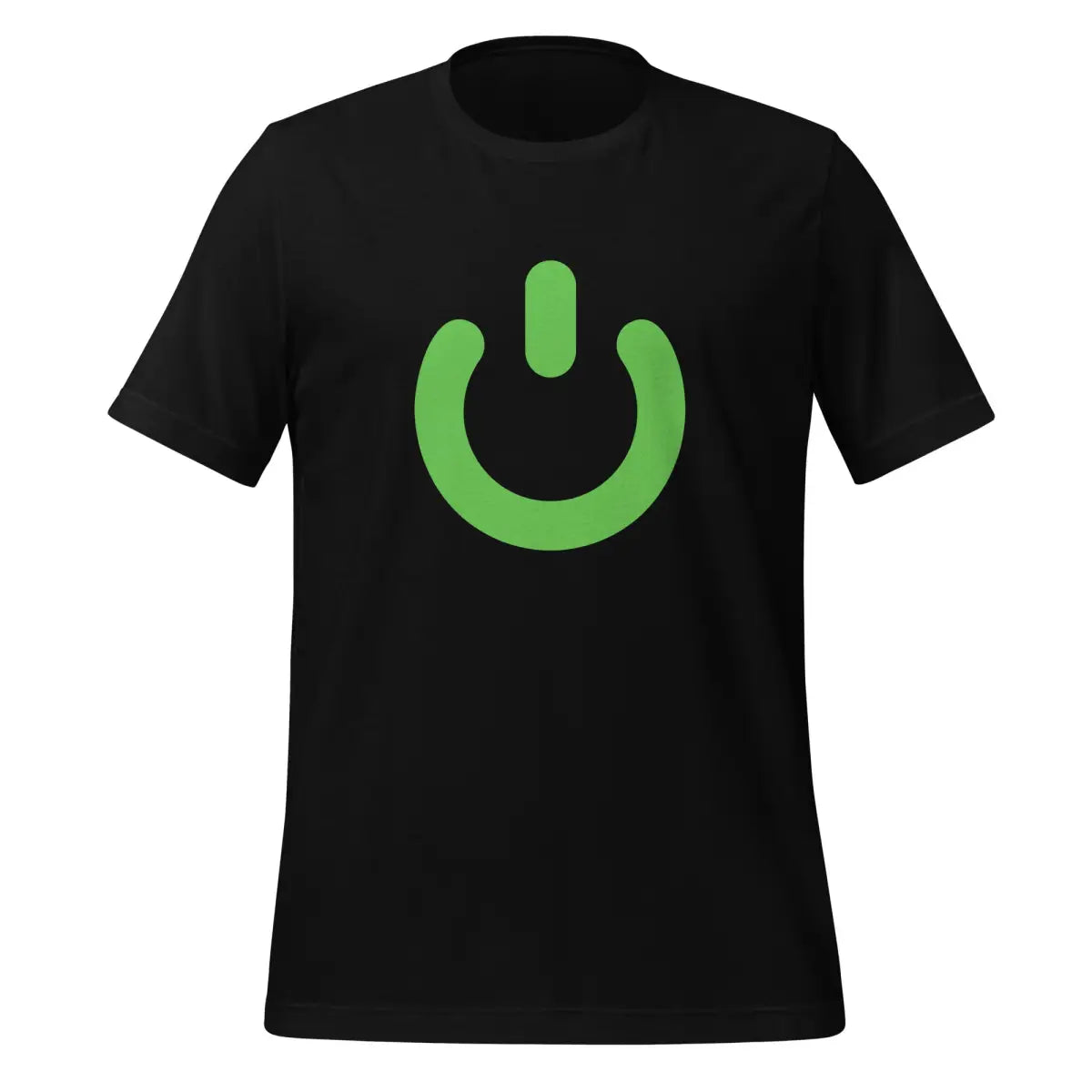 Power Button Icon T-Shirt (unisex) - Black / M