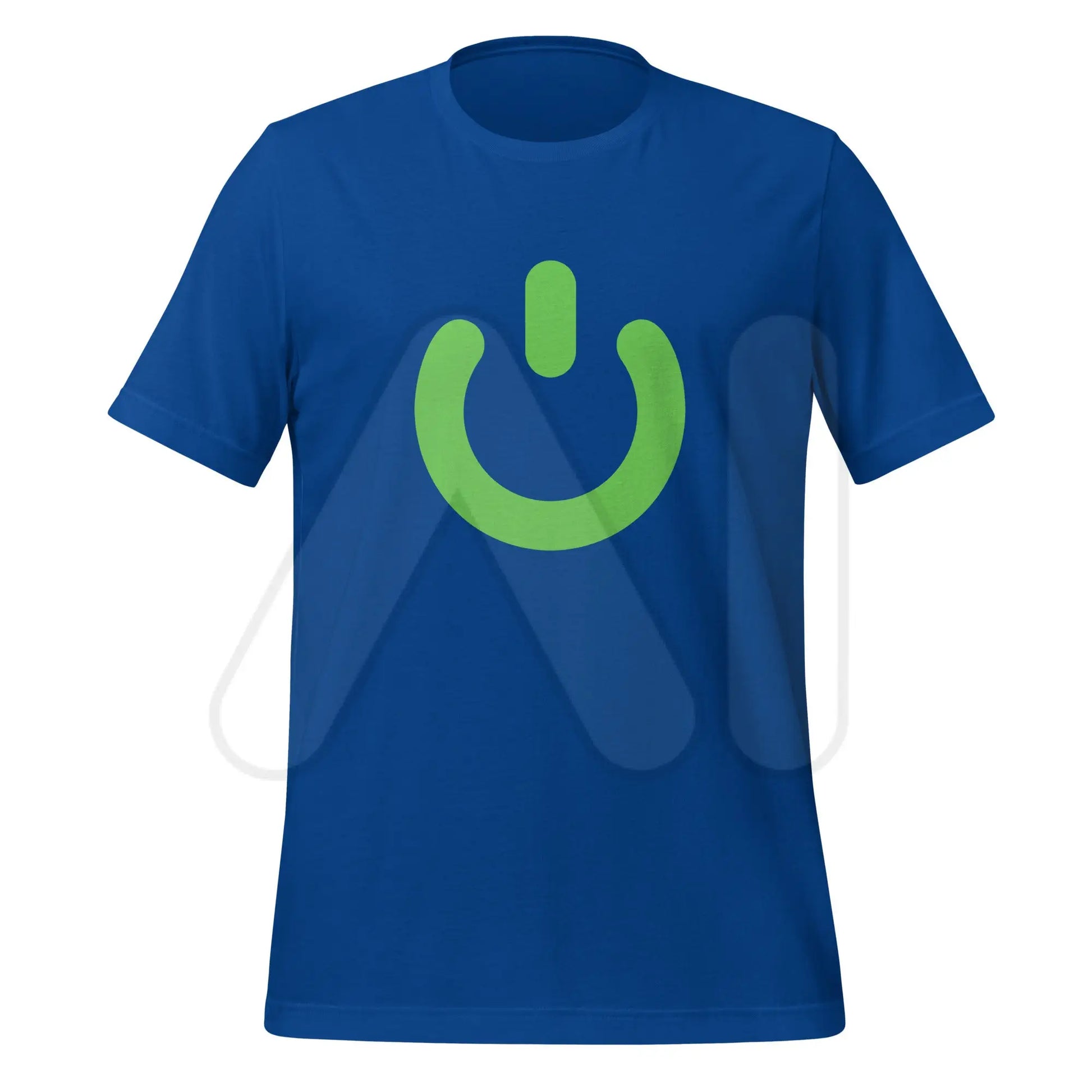 Power Button Icon T-Shirt (unisex) - True Royal / M