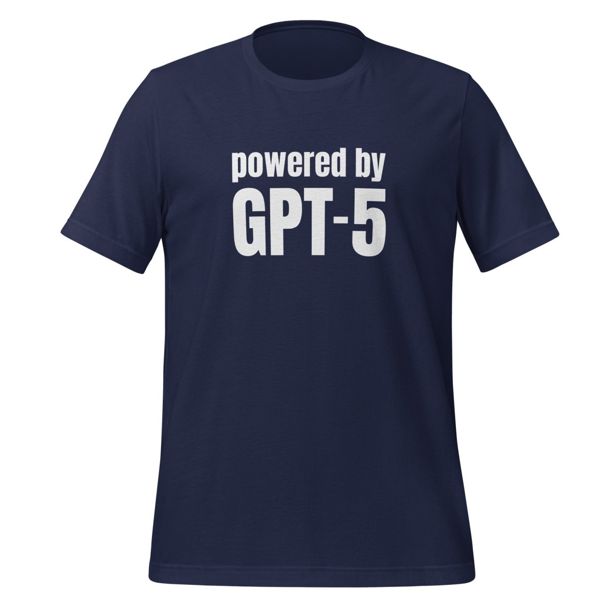 Powered by GPT - 5 T - Shirt (unisex) - Navy - AI Store