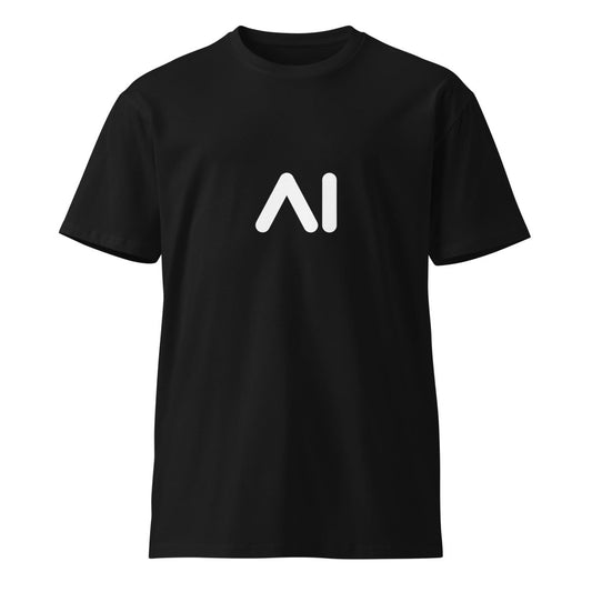 Premium AI Logo T-Shirt 2 (unisex) - Black - AI Store