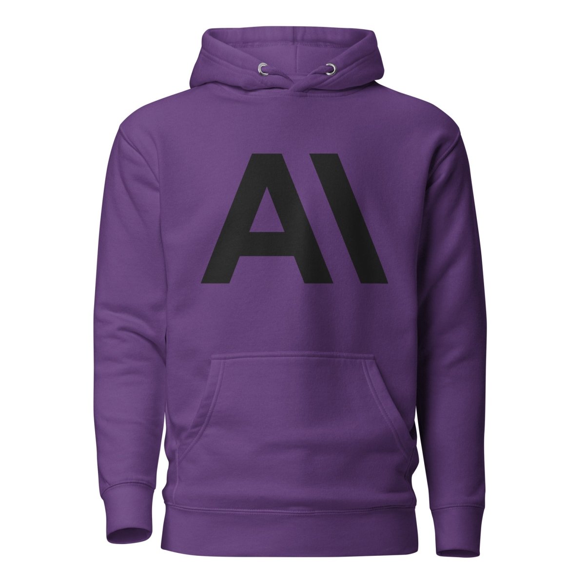 Premium Anthropic Icon Hoodie (unisex) - Purple - AI Store