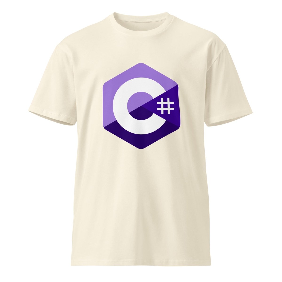 Premium C# (C Sharp) Logo T-Shirt (unisex) - AI Store