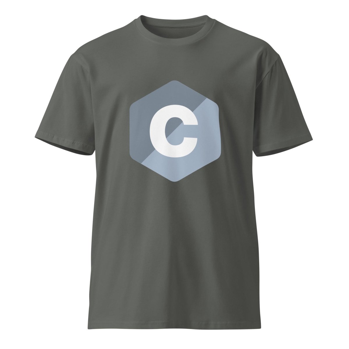 Premium C Logo T-Shirt (unisex) - Charcoal - AI Store