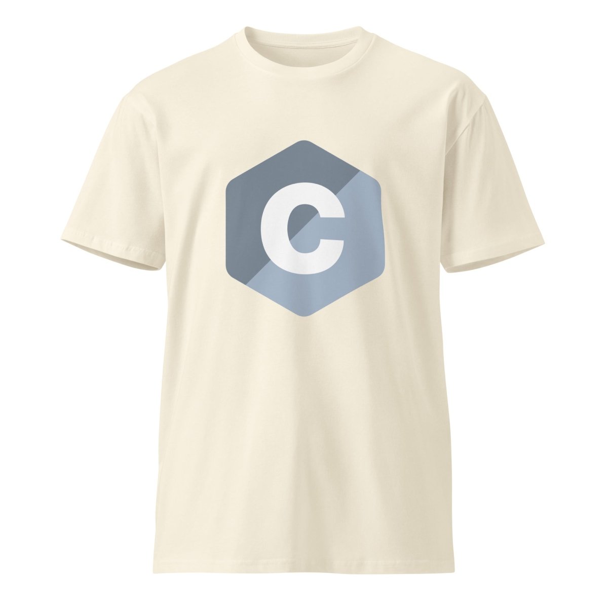 Premium C Logo T-Shirt (unisex) - Natural - AI Store