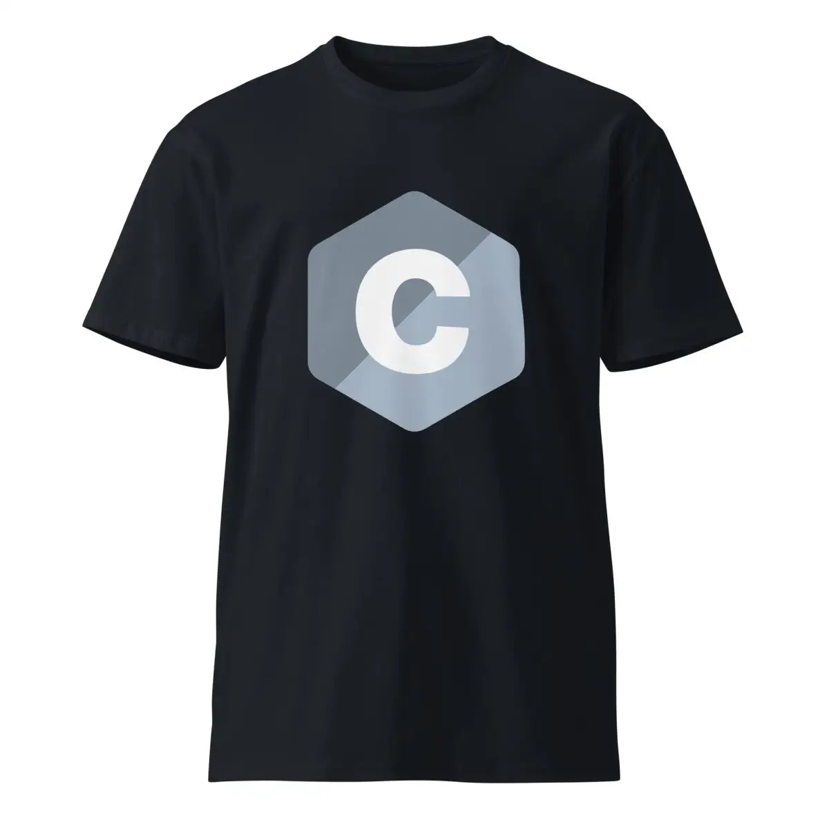 Premium C Logo T-Shirt (unisex) - Navy / M