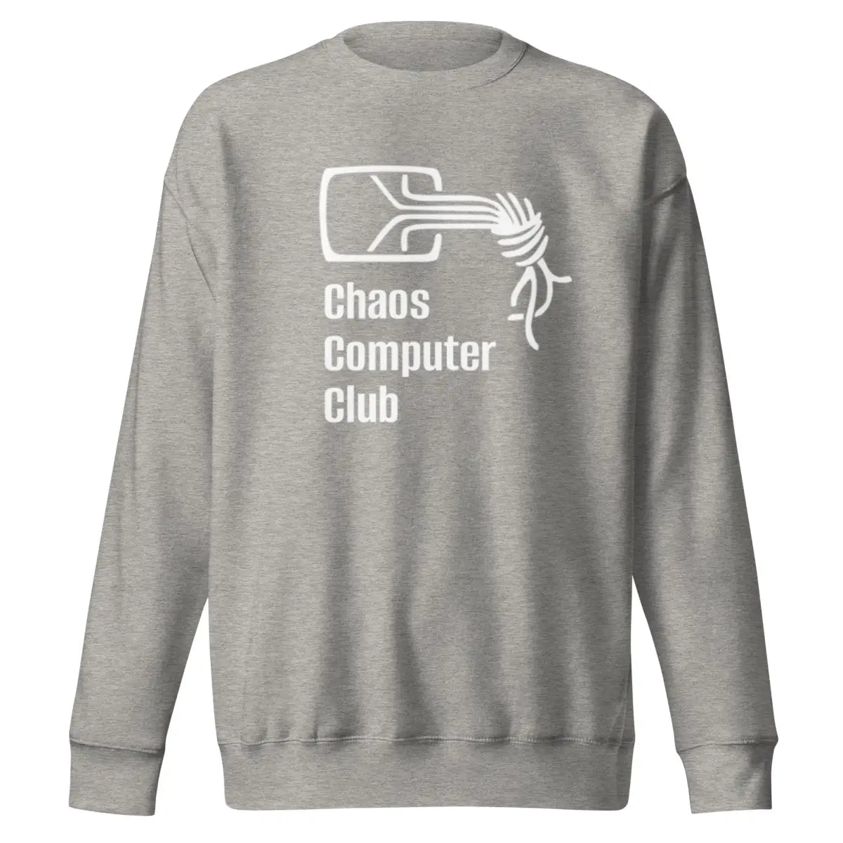 Premium Chaos Computer Club Sweatshirt (unisex) - Carbon Grey / M