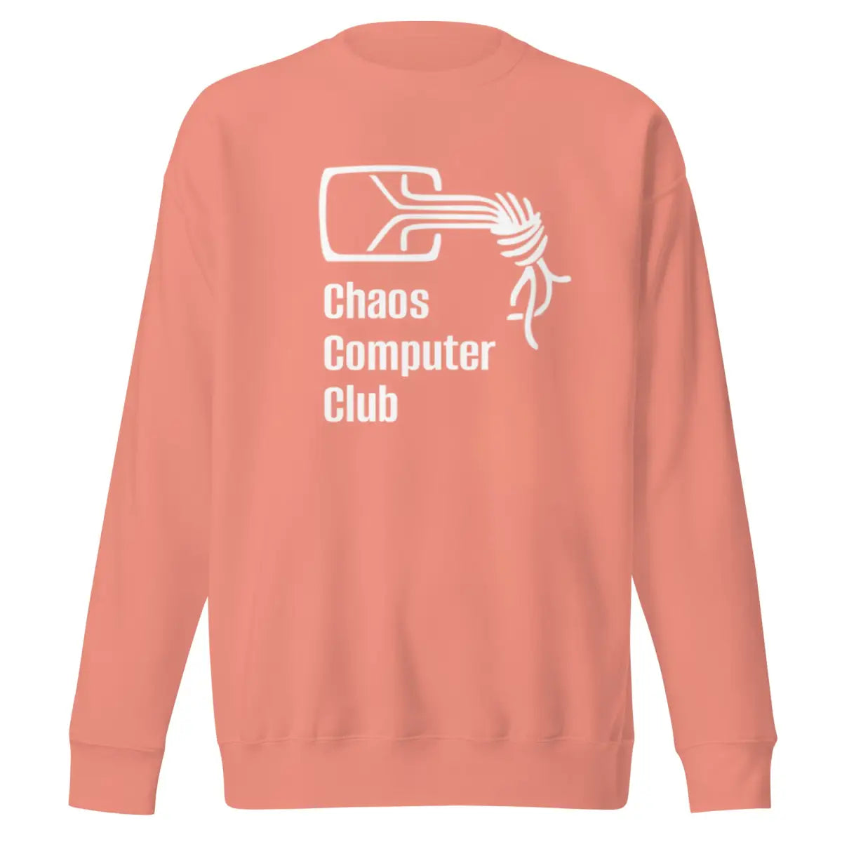 Premium Chaos Computer Club Sweatshirt (unisex) - Dusty Rose / M