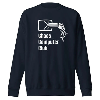 Premium Chaos Computer Club Sweatshirt (unisex) - Navy Blazer / M