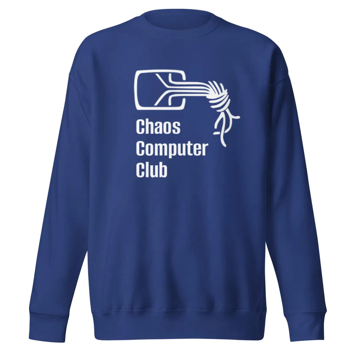 Premium Chaos Computer Club Sweatshirt (unisex) - Team Royal / M