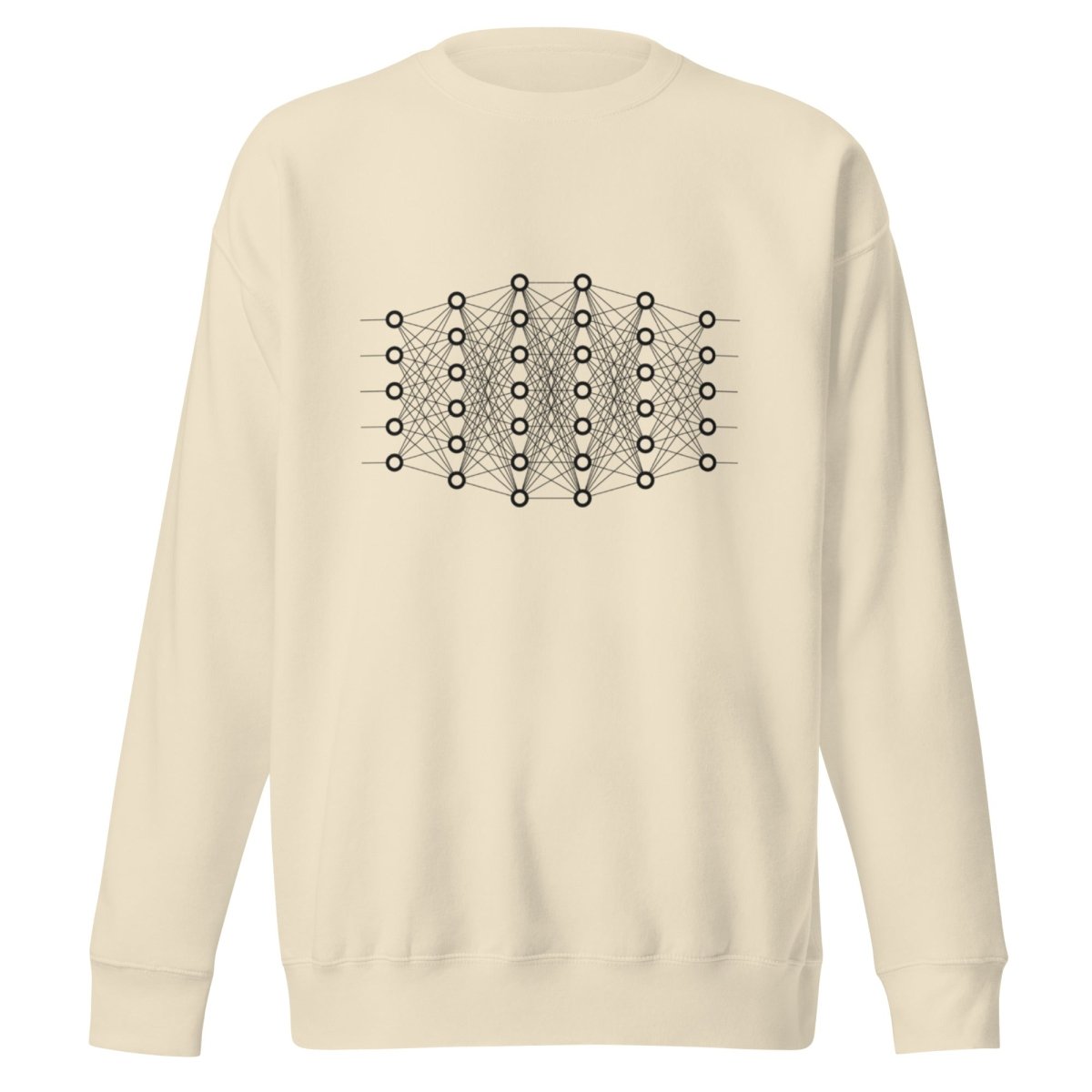 Premium Deep Learning Sweatshirt (unisex) - Bone - AI Store