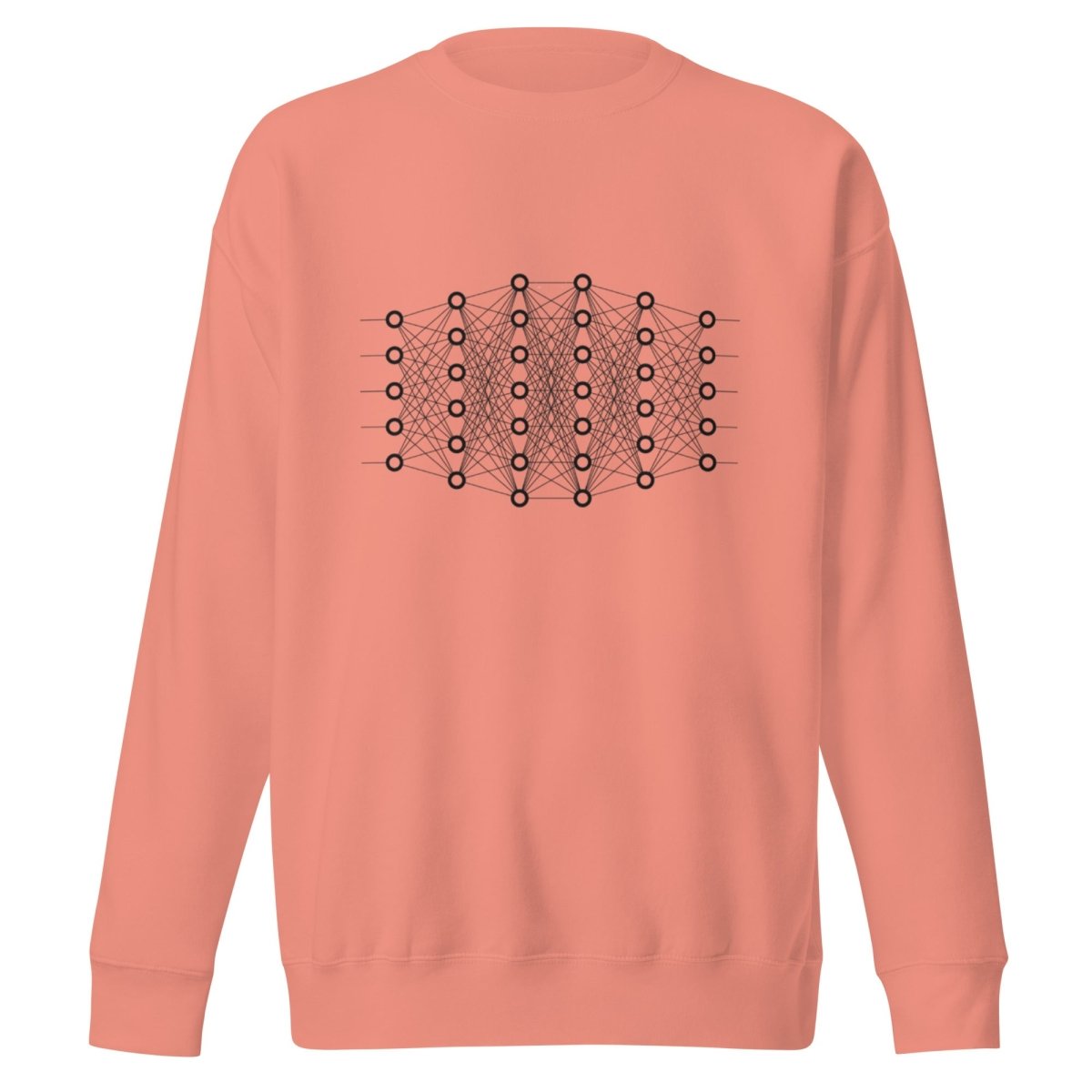 Premium Deep Learning Sweatshirt (unisex) - Dusty Rose - AI Store