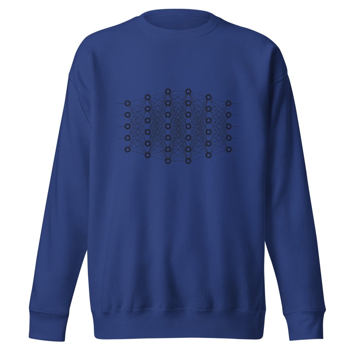 Premium Deep Learning Sweatshirt (unisex) - Team Royal - AI Store