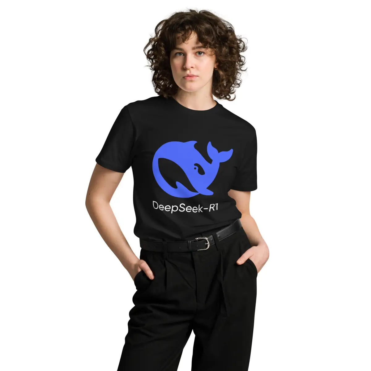 Premium DeepSeek-R1 Icon T-Shirt (unisex)