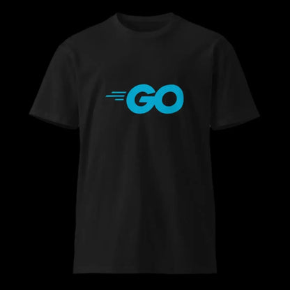 Premium Go Language Logo T-Shirt (unisex)