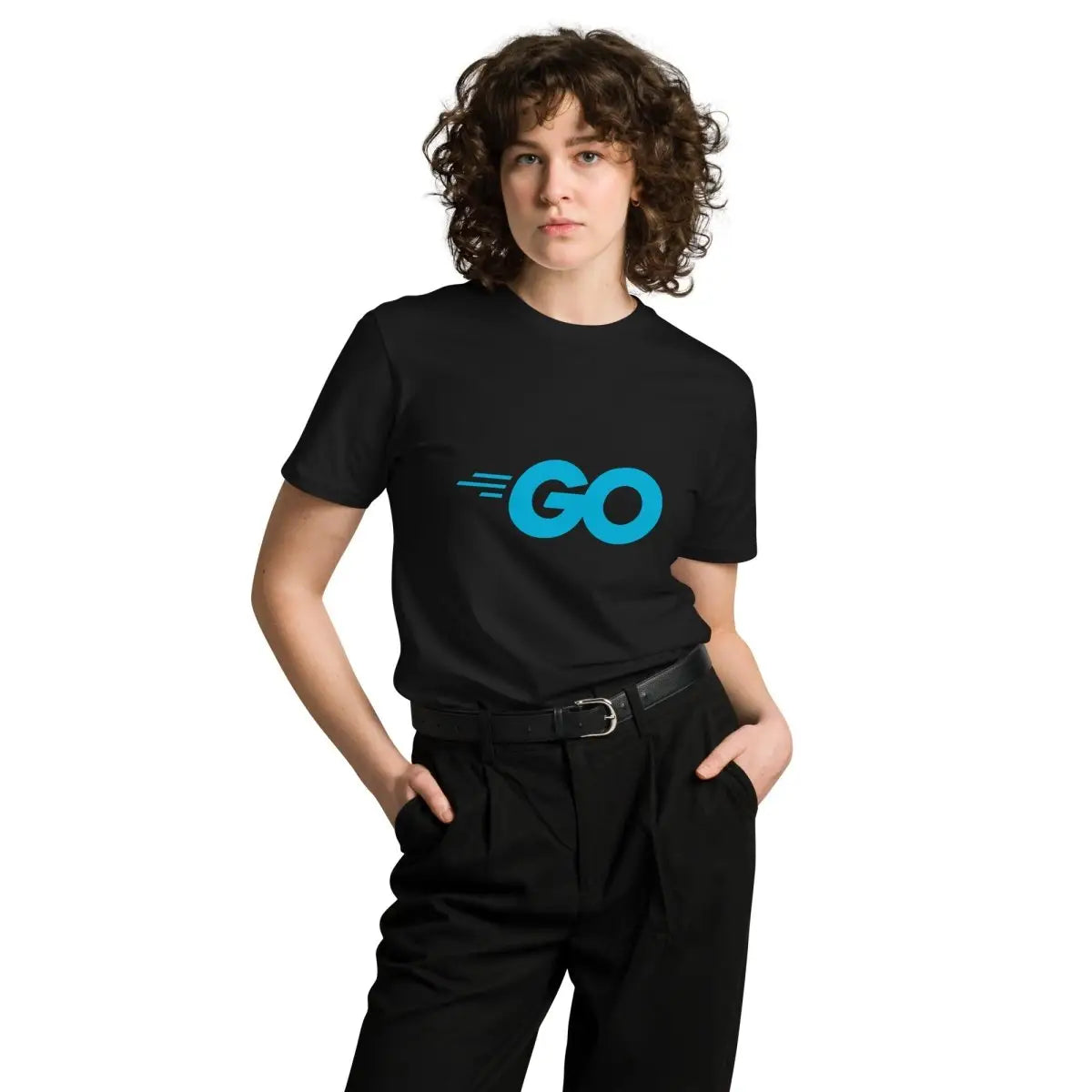 Premium Go Language Logo T-Shirt (unisex)