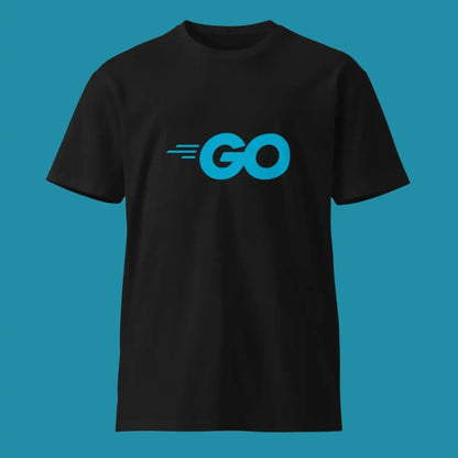 Premium Go Language Logo T-Shirt (unisex)