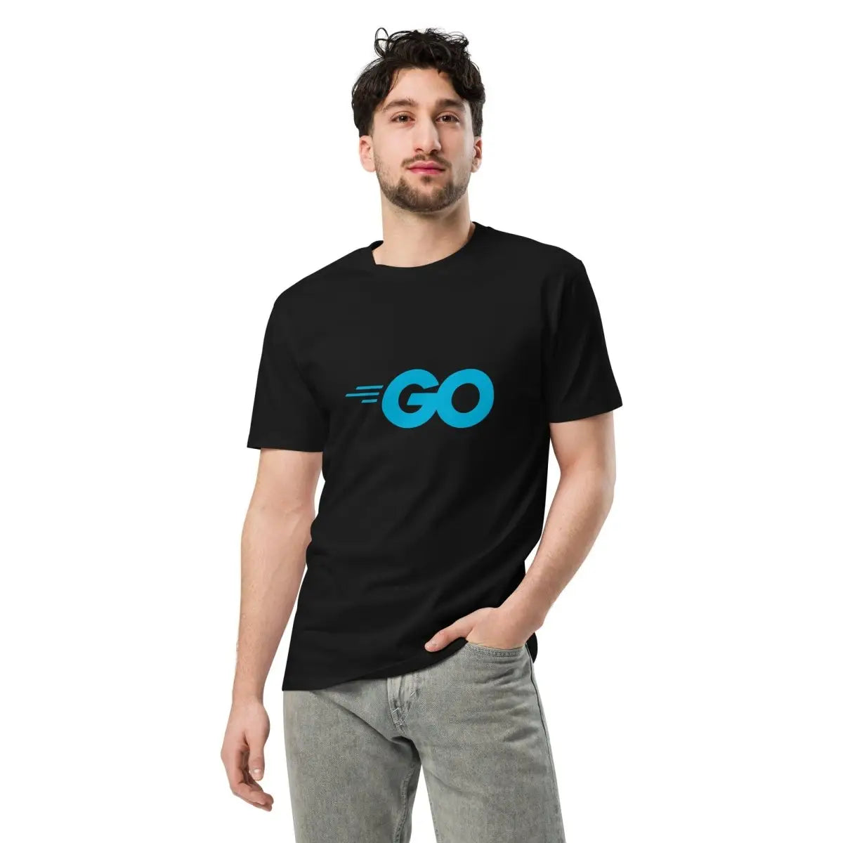 Premium Go Language Logo T-Shirt (unisex)