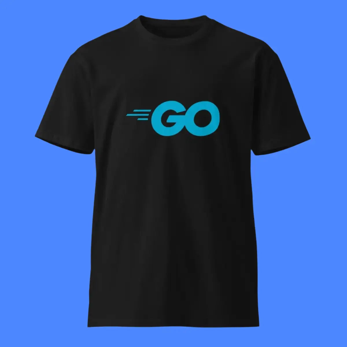 Premium Go Language Logo T-Shirt (unisex)