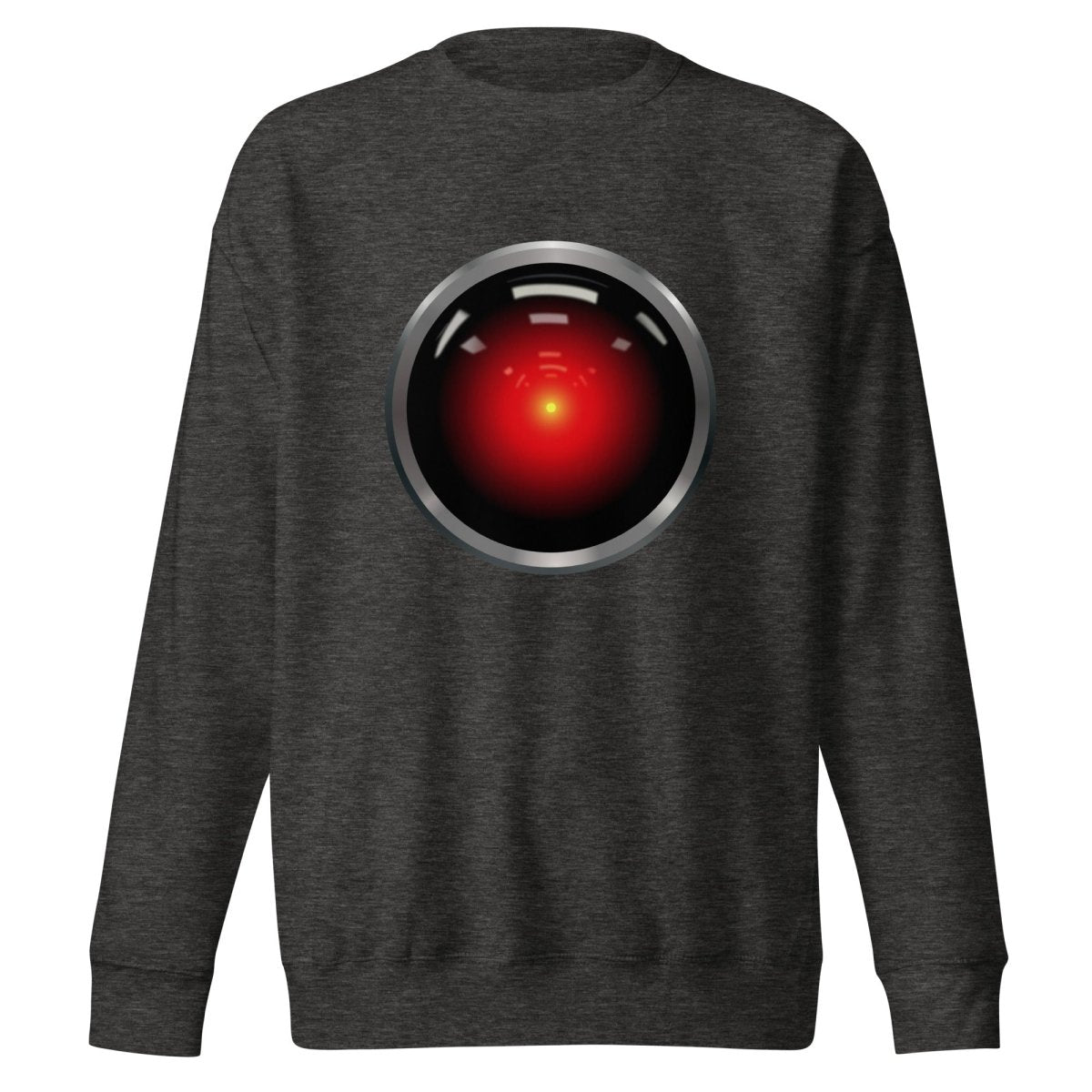 Premium HAL 9000 Sweatshirt (unisex) - Charcoal Heather - AI Store