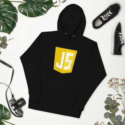 Premium JavaScript Shield Hoodie (unisex)