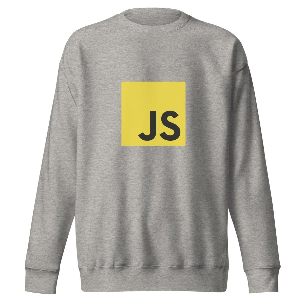 Premium JavaScript Sweatshirt (unisex) - Carbon Grey - AI Store