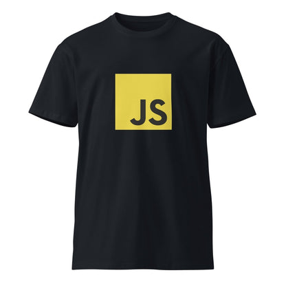 Premium JavaScript T-Shirt (unisex) - Navy - AI Store