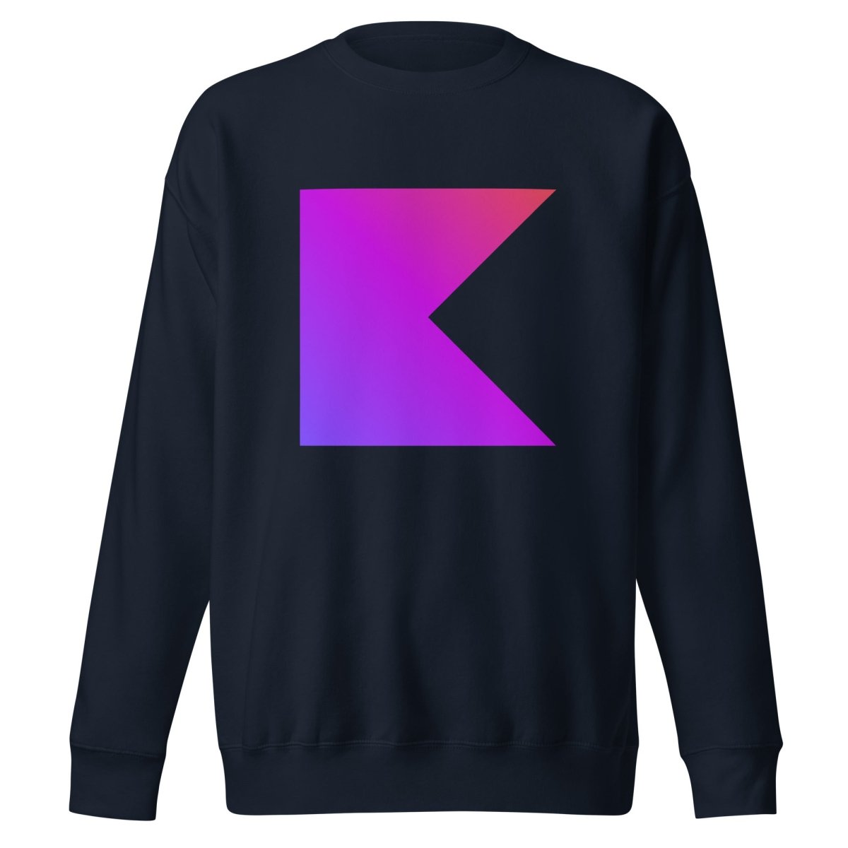 Premium Kotlin Icon Sweatshirt (unisex) - Navy Blazer - AI Store