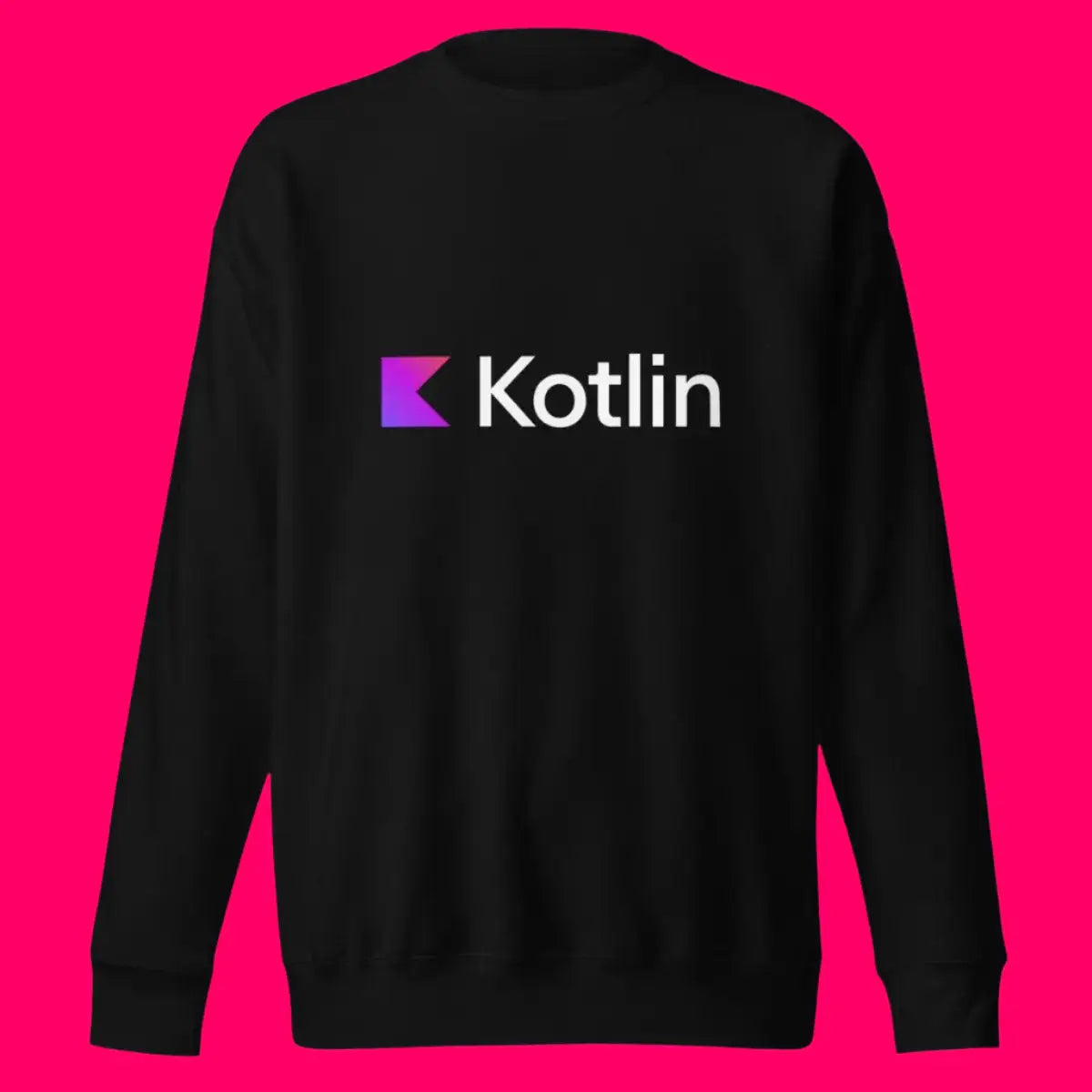 Premium Kotlin Logo Sweatshirt (unisex)