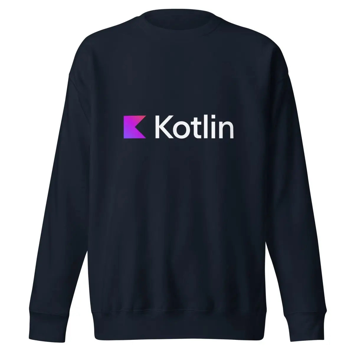 Premium Kotlin Logo Sweatshirt (unisex) - Navy Blazer / M