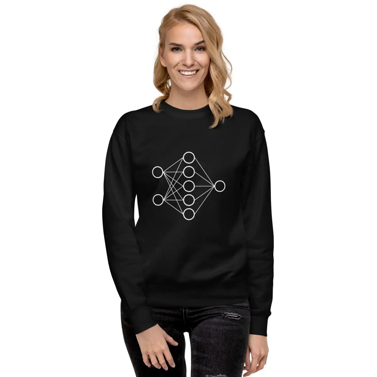 Premium Neural Network Sweatshirt 1 (unisex)