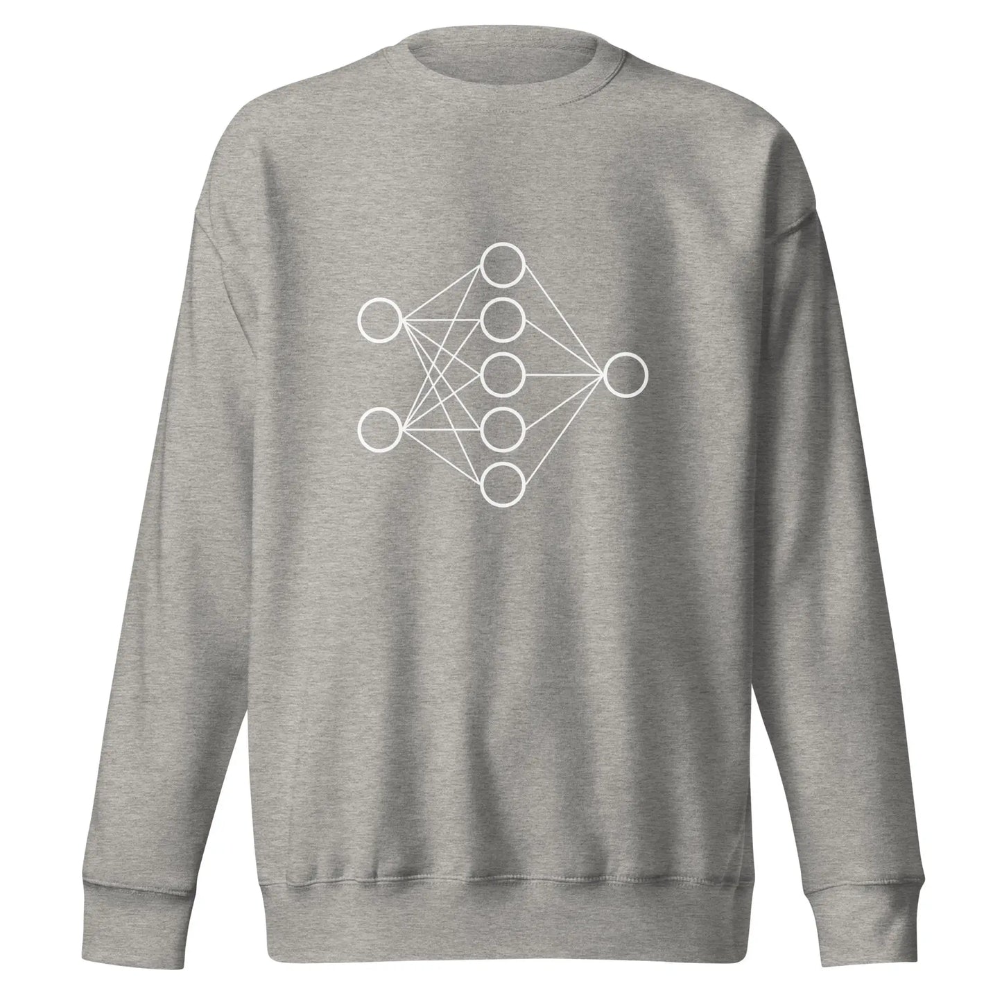 Premium Neural Network Sweatshirt 1 (unisex) - Carbon Grey / M