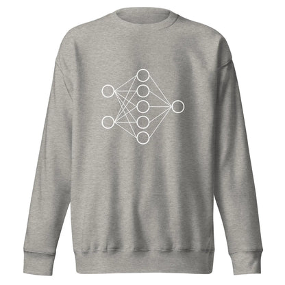 Premium Neural Network Sweatshirt 1 (unisex) - Carbon Grey / M