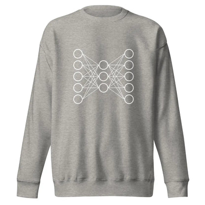 Premium Neural Network Sweatshirt 9 (unisex) - Carbon Grey / M