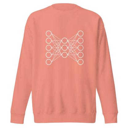 Premium Neural Network Sweatshirt 9 (unisex) - Dusty Rose / M