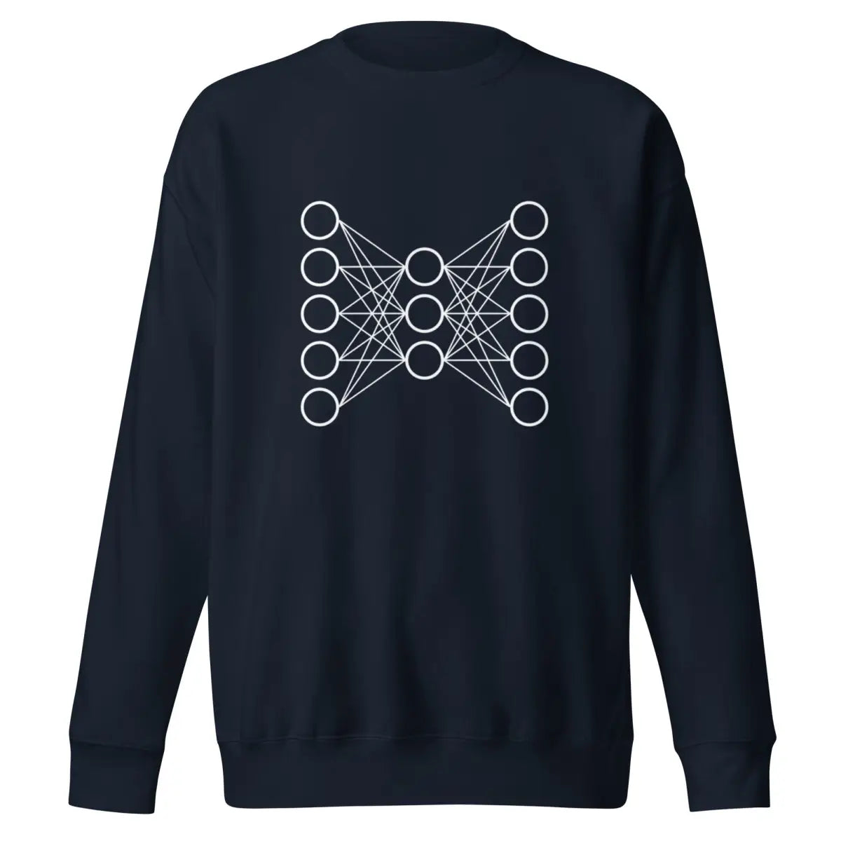 Premium Neural Network Sweatshirt 9 (unisex) - Navy Blazer / M