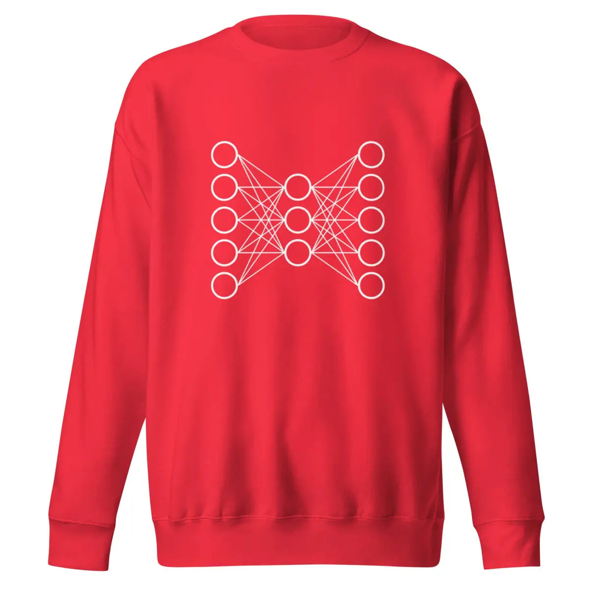 Premium Neural Network Sweatshirt 9 (unisex) - Team Red / M