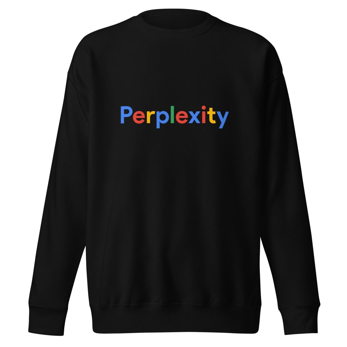 Premium Perplexity Search Logo Sweatshirt (unisex) - Black - AI Store