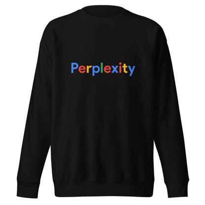 Premium Perplexity Search Logo Sweatshirt (unisex) - Black - AI Store