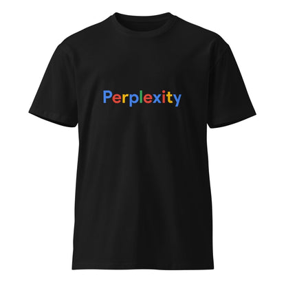 Premium Perplexity Search Logo T-Shirt (unisex) - Black - AI Store