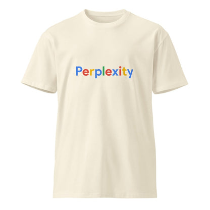 Premium Perplexity Search Logo T-Shirt (unisex) - Natural - AI Store