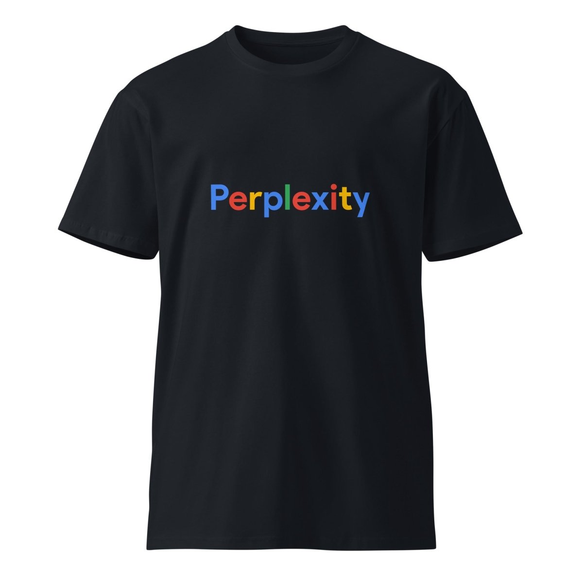 Premium Perplexity Search Logo T-Shirt (unisex) - Navy - AI Store