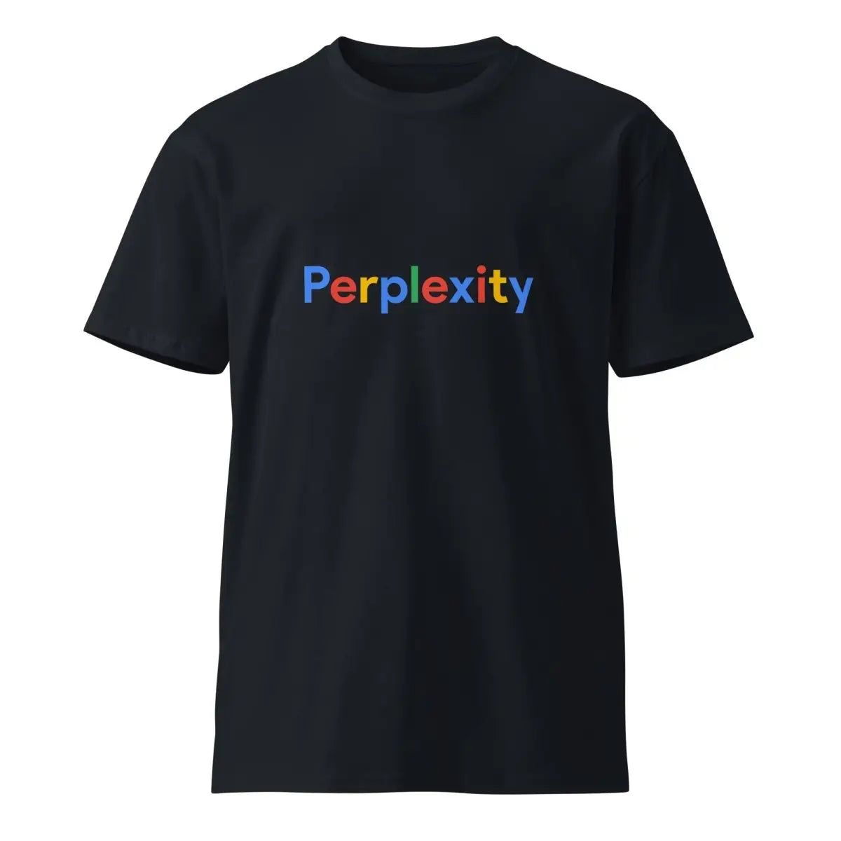 Premium Perplexity Search Logo T-Shirt (unisex) - Navy / M