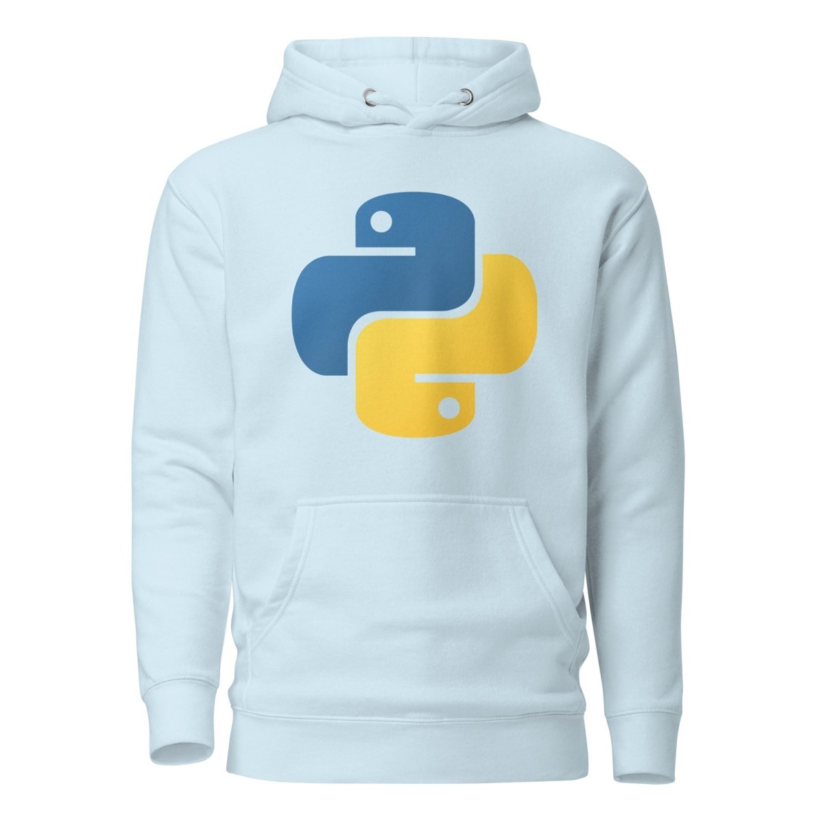 Premium Python Icon Hoodie (unisex) - Sky Blue - AI Store
