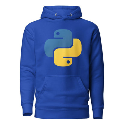 Premium Python Icon Hoodie (unisex) - Team Royal - AI Store