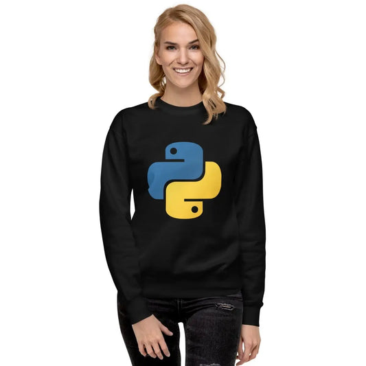 Premium Python Icon Sweatshirt (unisex)