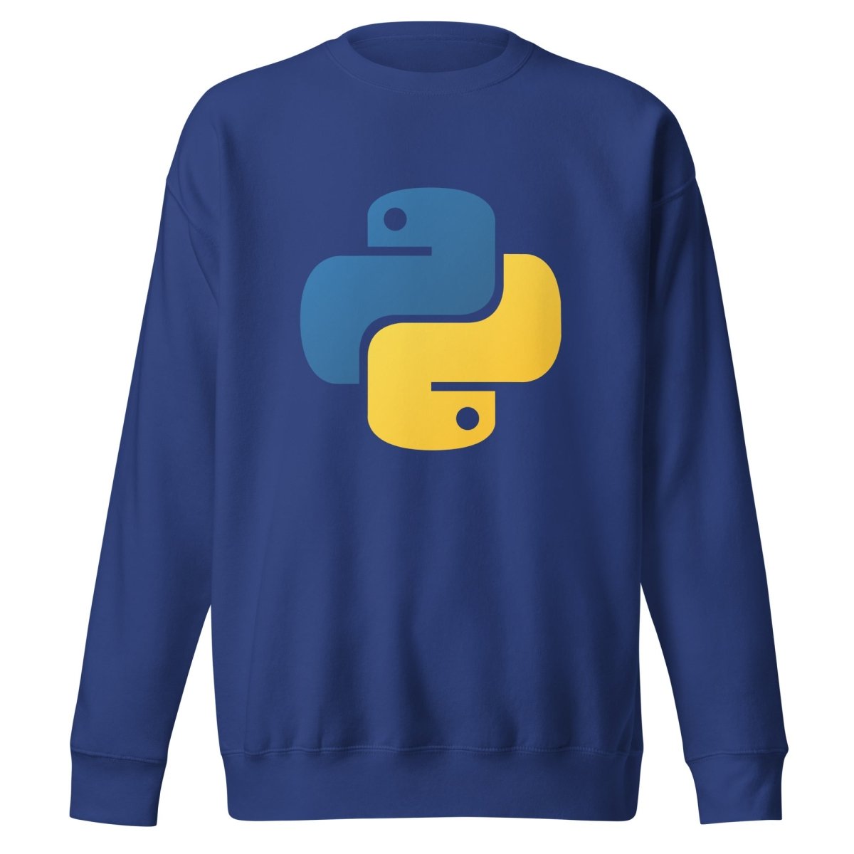 Premium Python Icon Sweatshirt (unisex) - Team Royal - AI Store