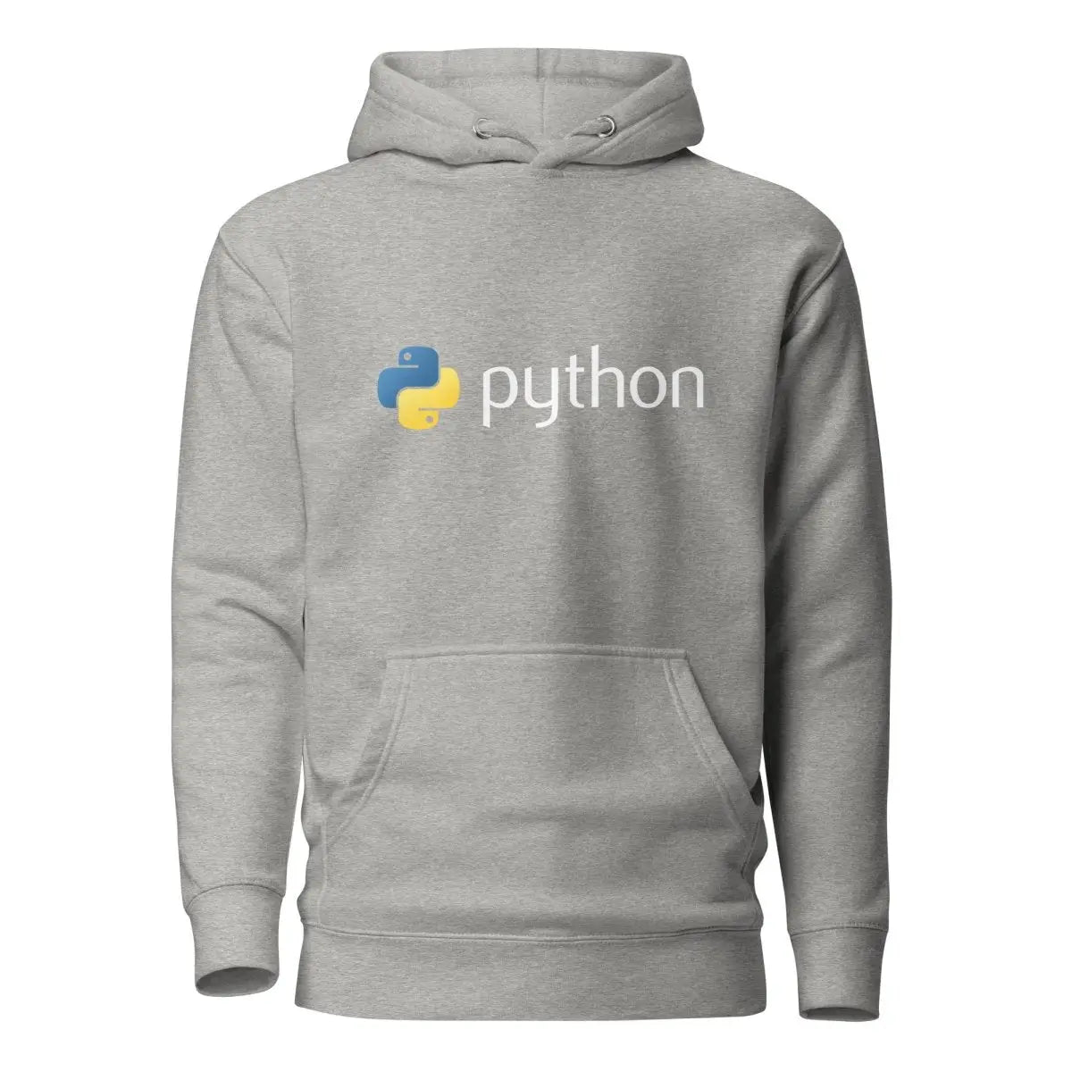 Premium Python Logo Hoodie (unisex) - Carbon Grey / M