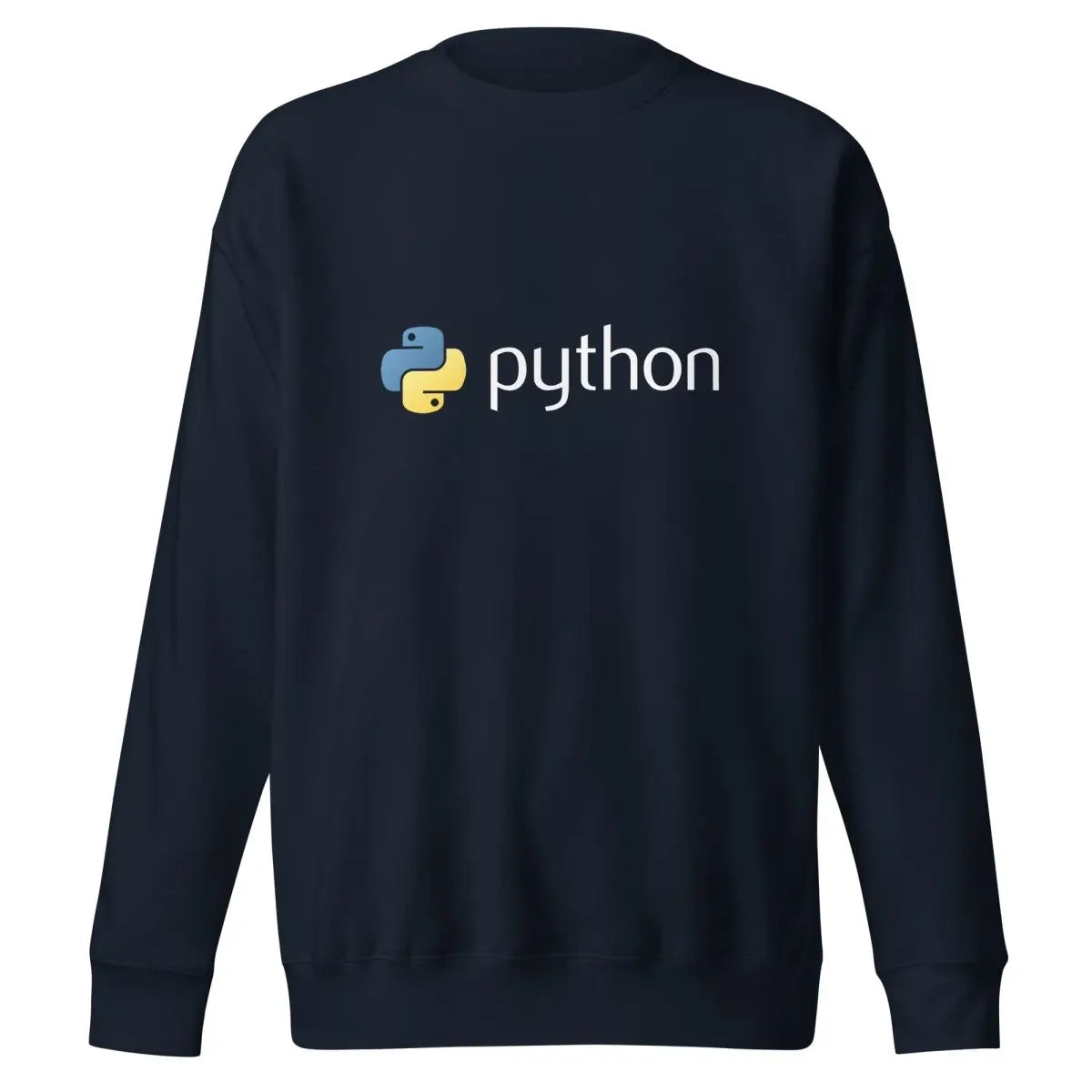 Premium Python Logo Sweatshirt (unisex) - Navy Blazer / M